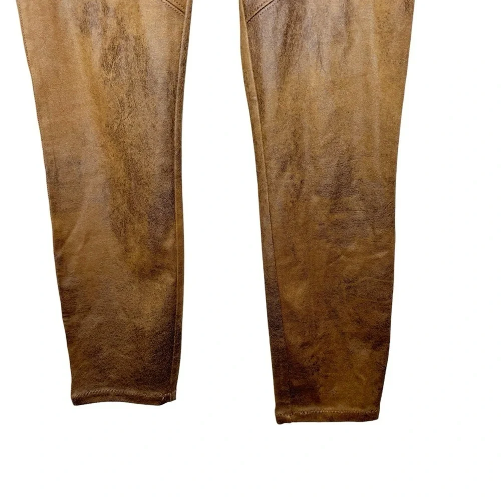 Free People Never Let You Go Faux Suede Leggings in Brown‎ 27